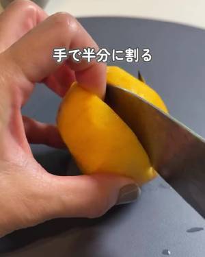 硬い柿も、やわらかい柿も簡単！　おいしい皮の剝き方に「やってみます」