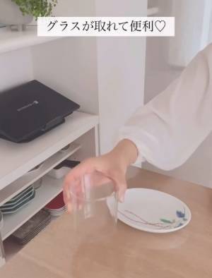 ダイニングに収納場所がないなら？　デッドスペース活用テクに「こんな使い方があったとは」