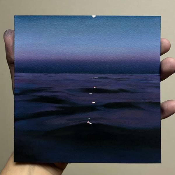 海を描いた４枚に、１５万人が称賛　「初めて絵を買いたいと思った」「美しすぎる」