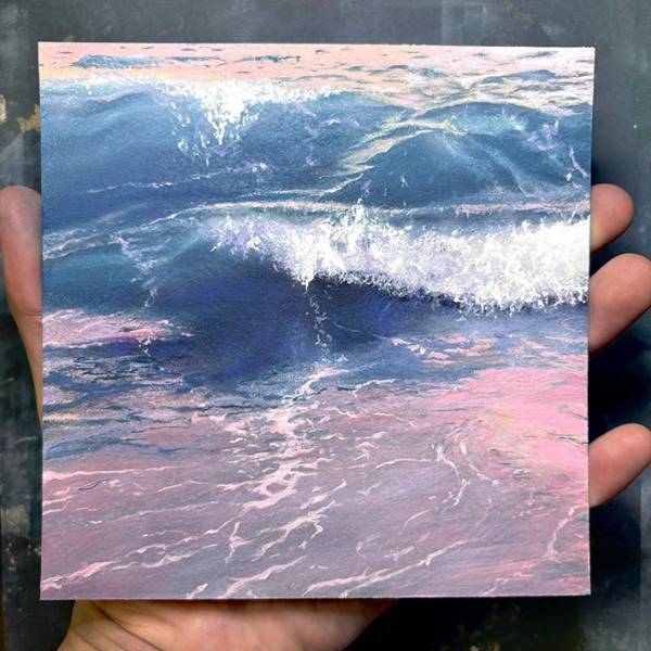 海を描いた４枚に、１５万人が称賛　「初めて絵を買いたいと思った」「美しすぎる」