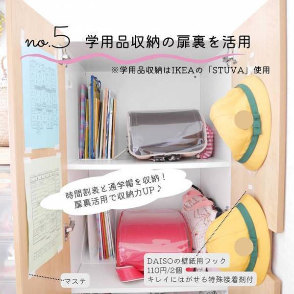 収納のプロは『扉裏』も無駄にしない！　意外な活用テクで「スペースほぼ倍」