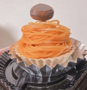 「食べてしまいそうな再現度」　モンブランに見えるものの正体とは？