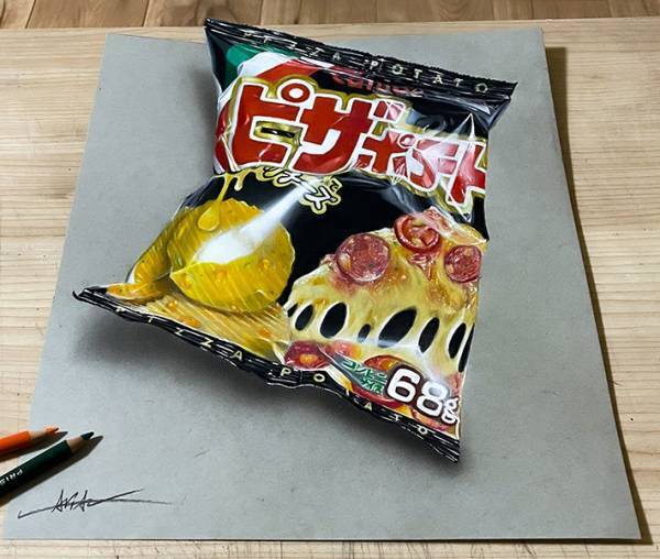 ポテトチップスを写した１枚が？　まさかの事実に「天才」「ウソでしょ…」