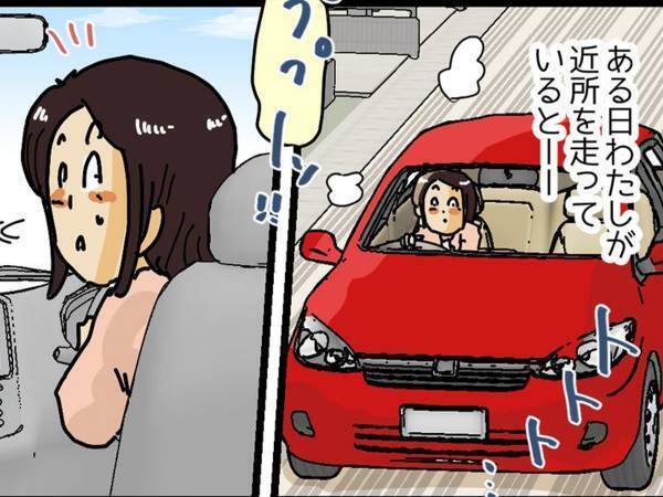 車を運転していた女性　トラックに追いかけられたワケに「爆笑」「びっくり」