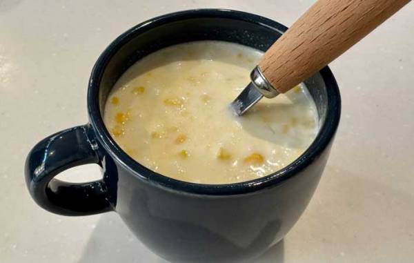 粉末コーンスープにお湯は使わない？　全農おすすめの方法に「絶対にやる」「盲点だった」