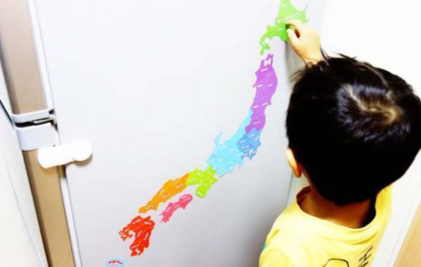 セリアで買った『にほんちず』　遊び方に「子供が大はしゃぎ」「脳トレにも」