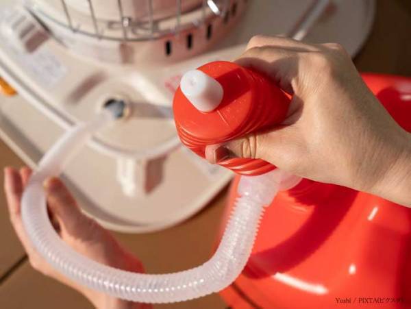 「石油ファンヒーターの灯油は必ず…」　家電量販店の店員が注意喚起