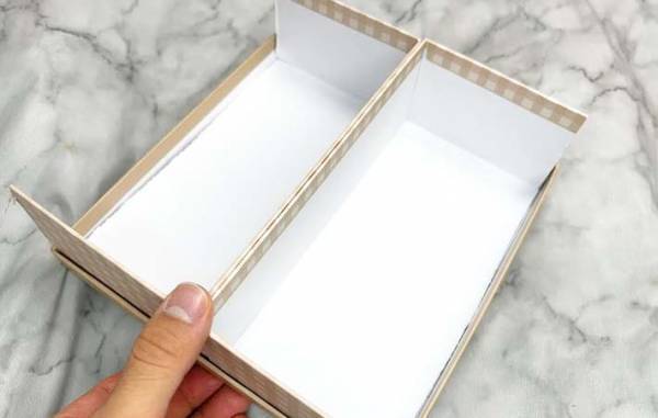 自由自在にカスタマイズ！　いらない箱の活用法に「便利すぎる」「もう捨てない」