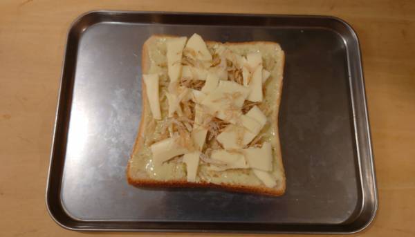 ワサビマヨが決め手！　桜えびとチーズのおいしい簡単トーストレシピ