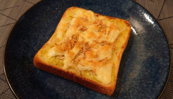 ワサビマヨが決め手！　桜えびとチーズのおいしい簡単トーストレシピ