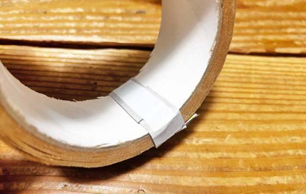 ラップの刃を切り取って…　試した結果に「すごくきれい！」