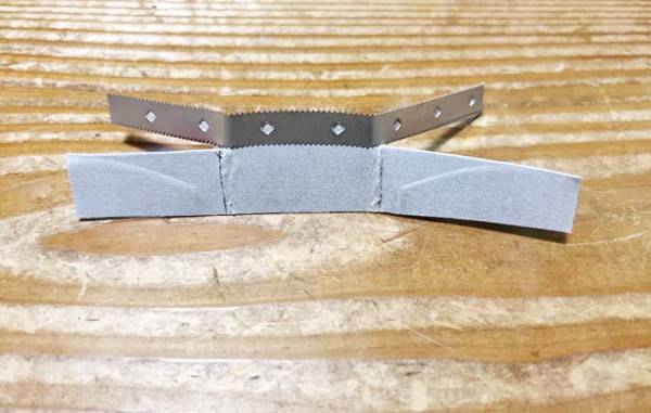 ラップの刃を切り取って…　試した結果に「すごくきれい！」