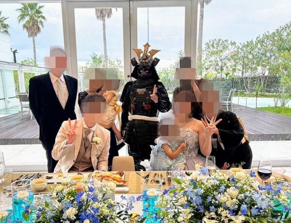 結婚式の写真