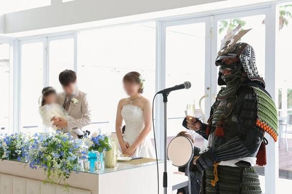 結婚式の写真