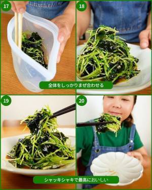 使い道が思い付かない豆苗　活用法に「毎日食べたい」「秒でできる」