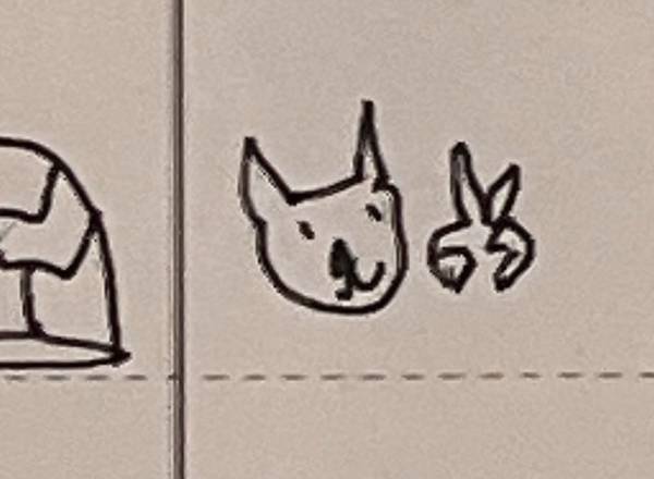 愛犬とのグランピングが楽しみすぎて…　カレンダーのイラストに「吹いた」