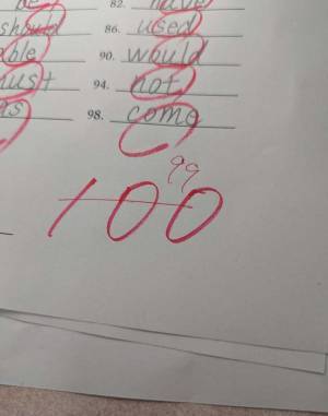 テストで『１００点』を取った高校生　その後、『９９点』になったワケに関心