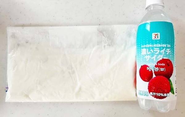 材料２つを混ぜて冷凍庫へ　２時間後…「濃厚な味わい！」「リピート確定」