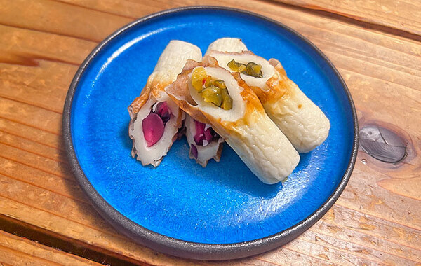 １００均の便利グッズでちくわが変身！　使い方に「簡単」「仕上がりがきれい」