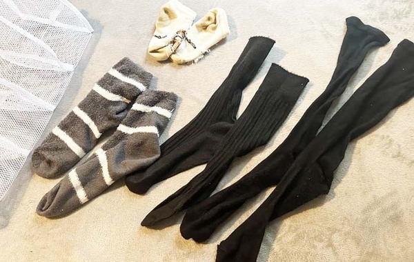 スリコで売ってる、ランドリーネット　数時間干した結果に「感動した」「いいね」