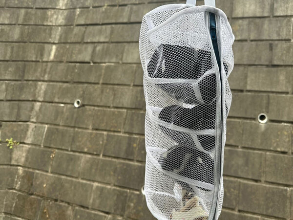 スリコで売ってる、ランドリーネット　数時間干した結果に「感動した」「いいね」