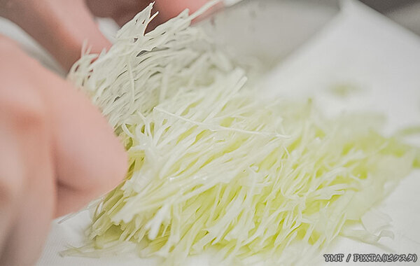 フワフワにならない…　JA嬬恋村が伝授！『おいしい千切りキャベツ』のコツ