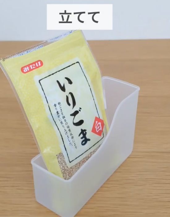 ダイソーで袋調味料収納ケース　調味料だけではなく…　「万能でびっくり」「思い付かなかった」