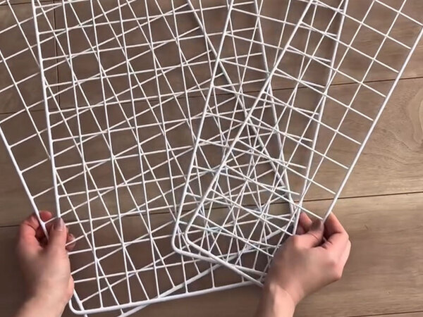 ワイヤーネットと結束バンドで…　まさかの活用術に「発想がすごい」「天才か？」