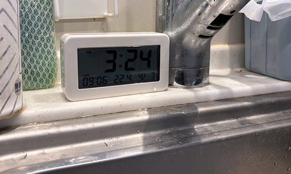 「長風呂しすぎを防げる」「前から気になってたんだ」　あると便利な、無印の時計がこちら！