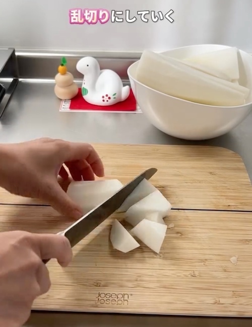 余った大根がおつまみに変身！　斬新なレシピに「ナイスアイディア」