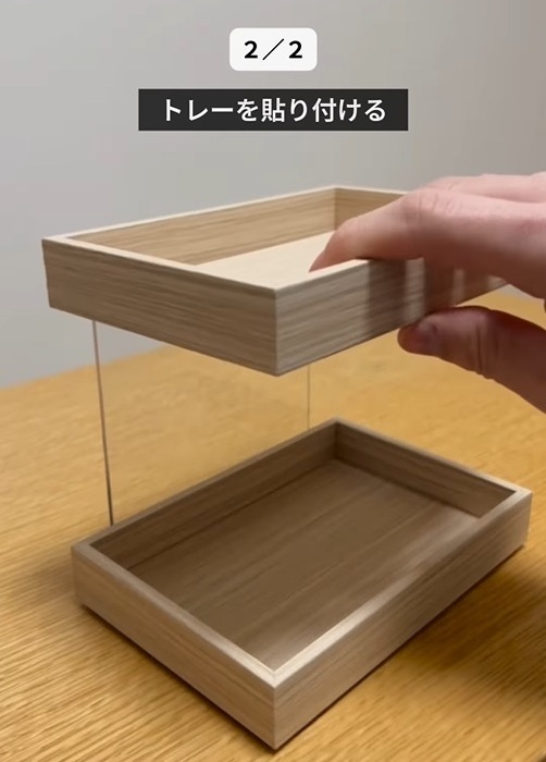 まるで雑貨屋さん！　１００均アイテムで作る収納ラックに「めっちゃ素敵」「絶対作る」