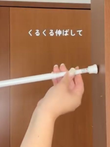 突っ張り棒が落下するなら…　意外と知らない正しい取り付け方