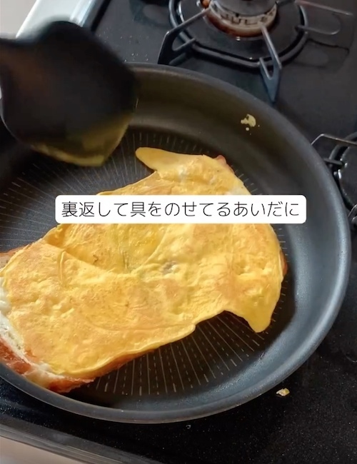 フライパン１つで完結！　簡単クラブハウスサンドに「クオリティ高すぎ」