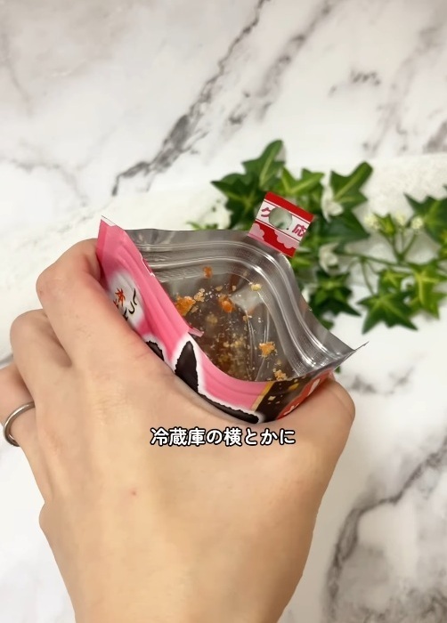 収納に困るふりかけ　裏技に「天才！」「助かります」