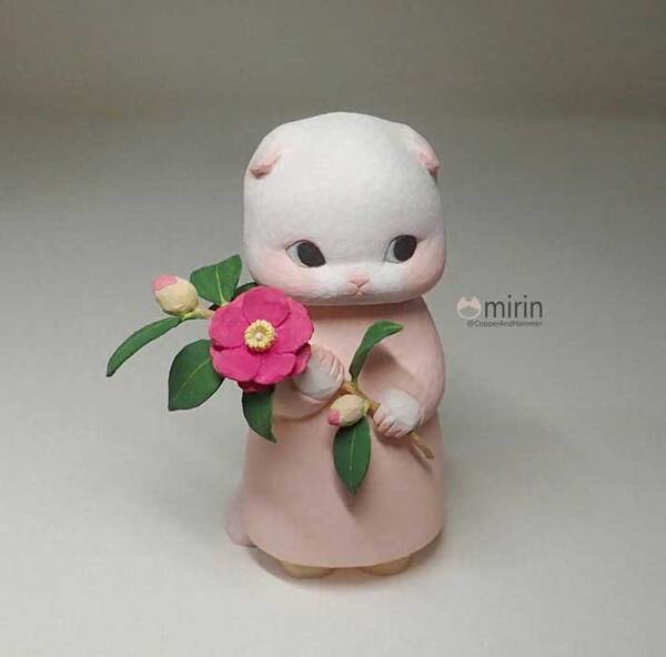 「猫を作ります」　完成した木彫り作品に「いや、天才すぎる」「普通に涙が出た」