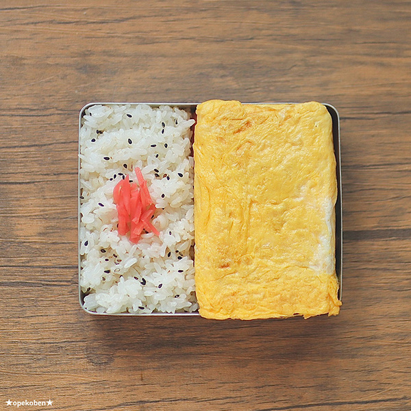 卵焼きだけだと思ったら…　きれいに詰められた弁当箱　仕掛けに「お見事！」