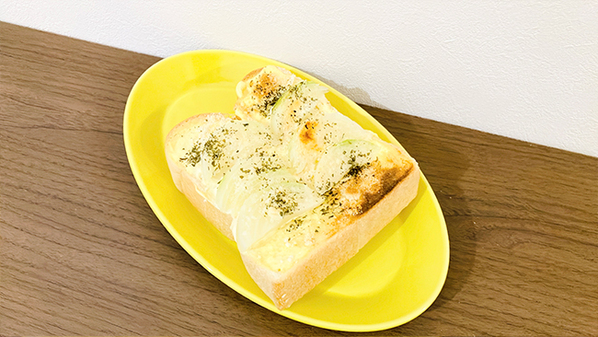 タマネギをのせトースターで５分加熱して　できた料理に「２日連続で食べた