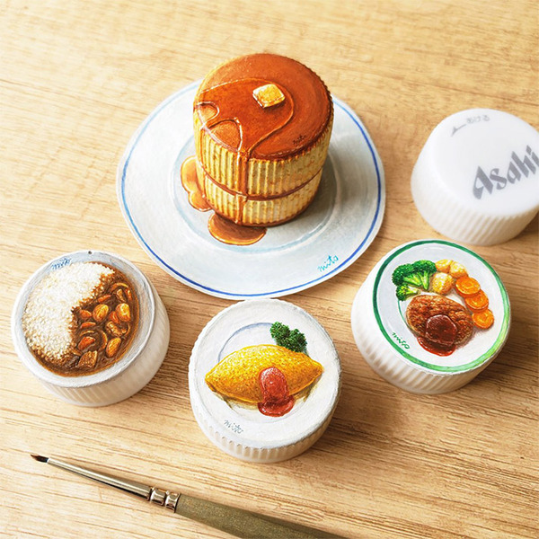 4月13日に公開された『ペットボトルキャップ』に反響　「至福の時だ」「お腹空いてきた」