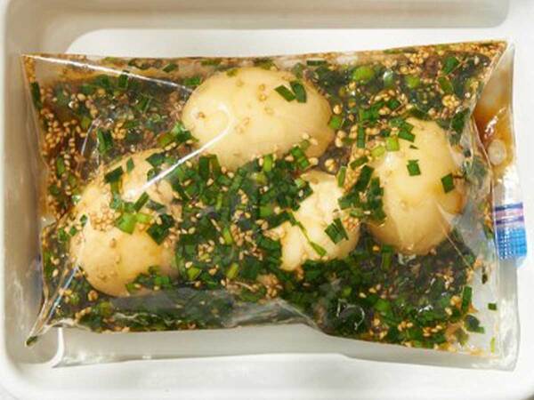 ご飯止まらなくなる　半熟卵と一緒に漬けたら…「天国が見える」