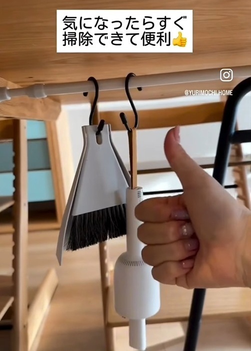 収納上手はテーブルに『何も置かない』　隠し収納に「ナイスアイディア！」