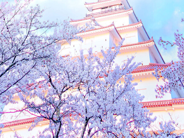 『ハートの桜霞』　１枚に「本当にハートだ！」「感動で動けない」