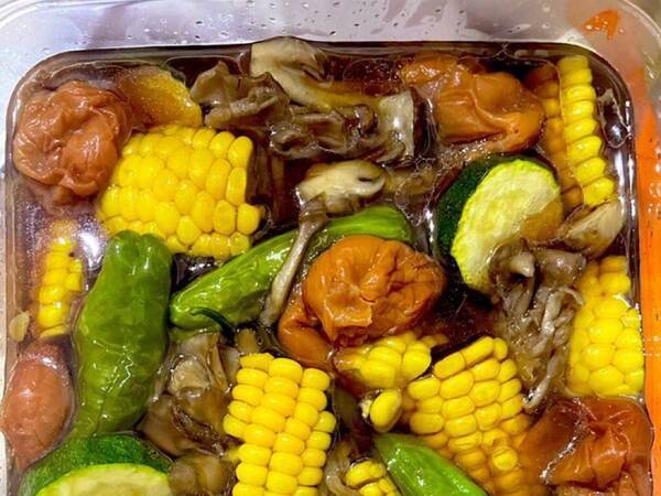梅干しと白だしで…　冷やして食べる野菜に「最高」「思い付かなかった」