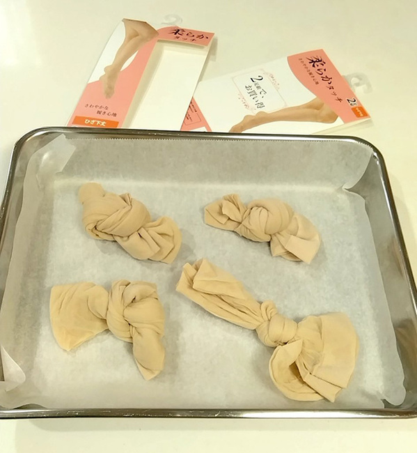 「クロワッサンを焼きます」　焼く前の１枚に「６度見した」「凄腕の錬金術師かな」