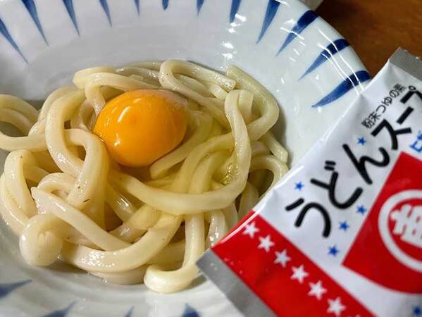 これでよかったなんて…　『うどんスープ』の使い方に「マジか」「めっちゃ便利だ」