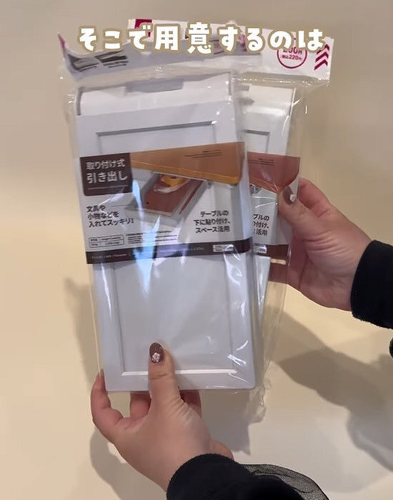 洗面台のデッドスペースに『ジャストフィット』　DIYしたものは…　「すごっ」