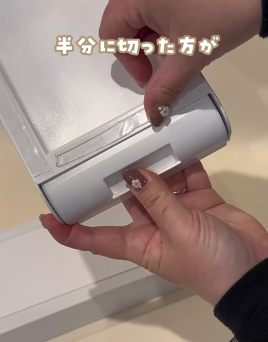 洗面台のデッドスペースに『ジャストフィット』　DIYしたものは…　「すごっ」