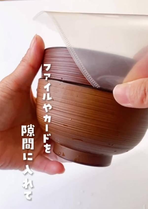 「３日くらい途方に暮れてたよ…」　外れない２つのお椀の対処法に「もっと早く知りたかった！」