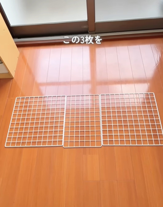 １００均ワイヤーネットを『２枚』用意して…　完成したモノに「すごい」「絶対つくる」