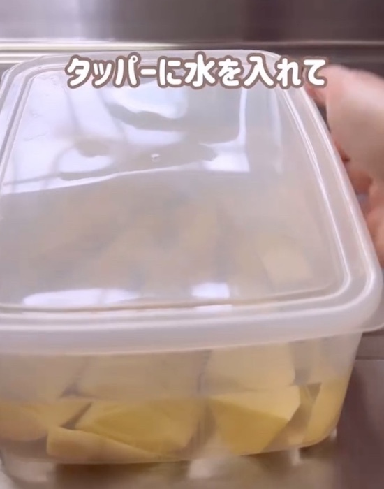 面倒なタケノコのアク抜き　時短テクに「次からコレ」「早速試す」