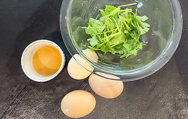 ネギではありません！　卵焼きと混ぜたモノに「これ大正解」